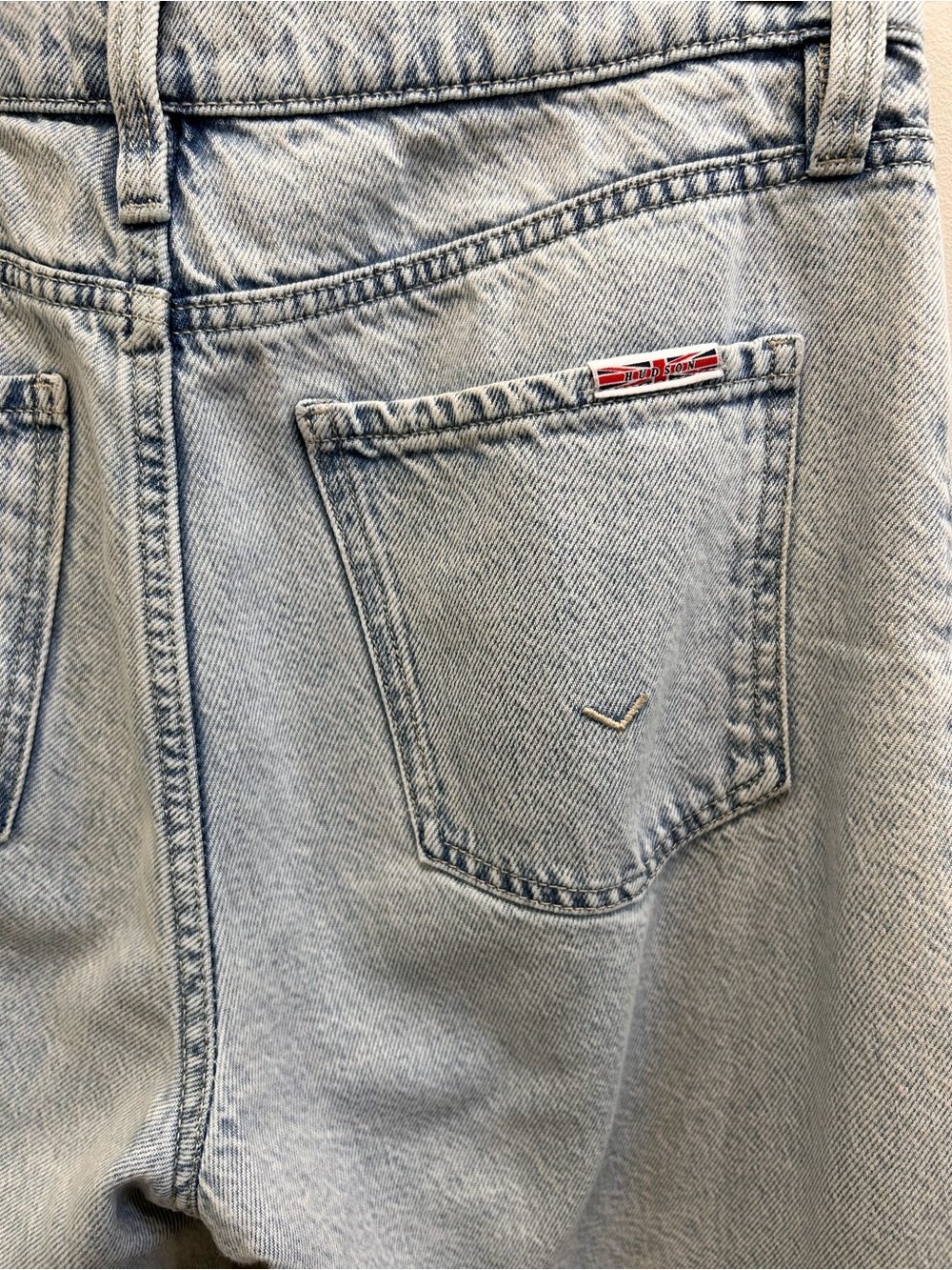Hudson Jeans Noa High Rise Straight Leg Ankle Crop Jeans size 28 - Picture 5 of 5